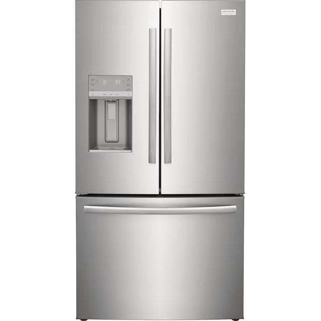 Frigidaire Gallery 28 Cu. Ft. Standard-Depth French Door Refrigerator in Stainless Steel 20232SD616 - GRFS2853AF - Scratch & Dent (Minor)