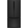 Pictures of GE 18.6 cu. ft. French Door Refrigerator in Black, Counter Depth ENERGY STAR 31131SD20 - GWE19JGLBB - Scratch & Dent (Minor) - Neu Appliance Outlet - Discount Appliance Outlet in Austin, Tx