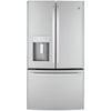 Pictures of GE ENERGY STAR 22.1 Cu. Ft. Counter-Depth Fingerprint Resistant French-Door Refrigerator 31133SD139 - GYE22GYNFS - Scratch & Dent (Moderate) - Neu Appliance Outlet - Discount Appliance Outlet in Austin, Tx