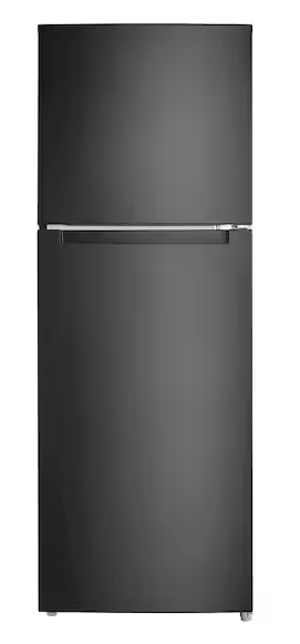 Pictures of Vissani Black Top Freezer 10.1 Cu. Ft. Refrigerator with No Frost Design 25SA245 - MDTF10BK - Scratch and Dent (Moderate) - Neu Appliance Outlet - Discount Appliance Outlet in Austin, Tx
