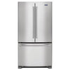 Pictures of Maytag 25.2-cu ft French Door Refrigerator with Ice Maker in Fingerprint Resistant Stainless Steel 251312SD1042 - MFF2558FEZ - Scratch & Dent (Moderate) - Neu Appliance Outlet - Discount Appliance Outlet in Austin, Tx