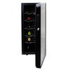 Pictures of Koolatron 10-in W 12 -Bottles Black 12 Bottle Capacity Freestanding Indoor Wine Cooler 25SA184 - WC12MG - New in Box - Neu Appliance Outlet - Discount Appliance Outlet in Austin, Tx