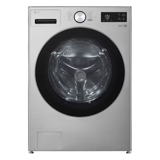 LG 5.0 cu. ft. Mega Capacity Smart Front Load Washer with TurboWash® 360°, AI Sensing and Hybrid Electronic Controls with LCD Display WM5800HVA - Scratch & Dent - Minor