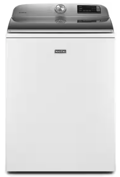 Pictures of Maytag 4.7 cu. ft. Top Load Washing Machine with Extra Power and Deep Fill Option MVW6230RHW - Certified Refurbished and Maytag 7.4 Cu. Ft. Top Load Electric Dryer with Extra Power and Advanced Moisture Sensing 16108 - MED6205RW - Open Box - Neu Appliance Outlet - Discount Appliance Outlet in Austin, Tx