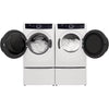 Electrolux 4.5 Cu.Ft. Stackable Front Load Washer with Steam and SmartBoost Wash System ELFW7637AW  - Scratch & Dent (Moderate) and Electrolux 8.0 cu. ft. Front Load Electric Dryer with Perfect Steam 16182 - ELFE7637AW - Open Box