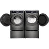 Electrolux Titanium Front Load 600 Series 4.5 Cu. Ft. Washer with Smartboost ELFW7637AT - Scratch & Dent (Minor) and Electrolux 8 cu. ft. vented Front Load Stackable 600 Series Electric Dryer with LuxCare Dry 16098 - ELFE7637AT - Scratch & Dent (Moderate)
