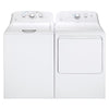 Pictures of GE White Top Load 4.0 Cu. Ft. Capacity Washer with Stainless Steel Wash Basket GTW325ASWWW - New in Box and GE White Electric Aluminized Alloy Drum 7.2 Cu. Ft. Dryer with Sensor Dry and Extended Tumble 16240 - GTD45EASJWS - Certified Refurbished - Neu Appliance Outlet - Discount Appliance Outlet in Austin, Tx