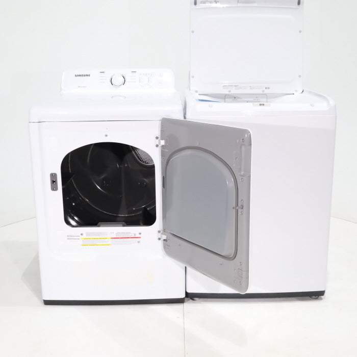 Pictures of Samsung 4.5 cu. ft. Top Load Washing Machine with VRT Plus Tech and 7.2 cu. ft. Gas Dryer With MoistureSensor - Certified Refurbished - Neu Appliance Outlet - Discount Appliance Outlet in Austin, Tx