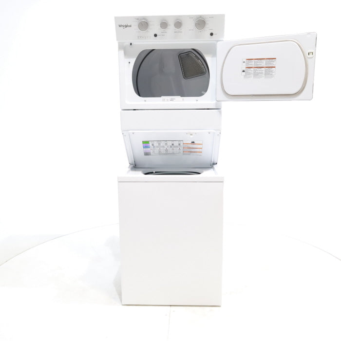 Pictures of 28 in. Wide Whirlpool 3.5 cu. ft. Washer and 5.9 cu. ft. Electric Dryer Laundry Center with AutoDry Drying System - Certified Refurbished - Neu Appliance Outlet - Discount Appliance Outlet in Austin, Tx