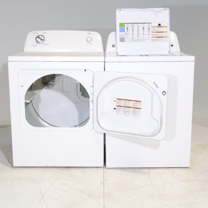 Pictures of HE Kenmore 3.3 cu ft Top Load Washer with Center Agitator and Roper 6.5 cu. ft. Electric Dryer with Reversible Door - Certified Refurbished - Neu Appliance Outlet - Discount Appliance Outlet in Austin, Tx