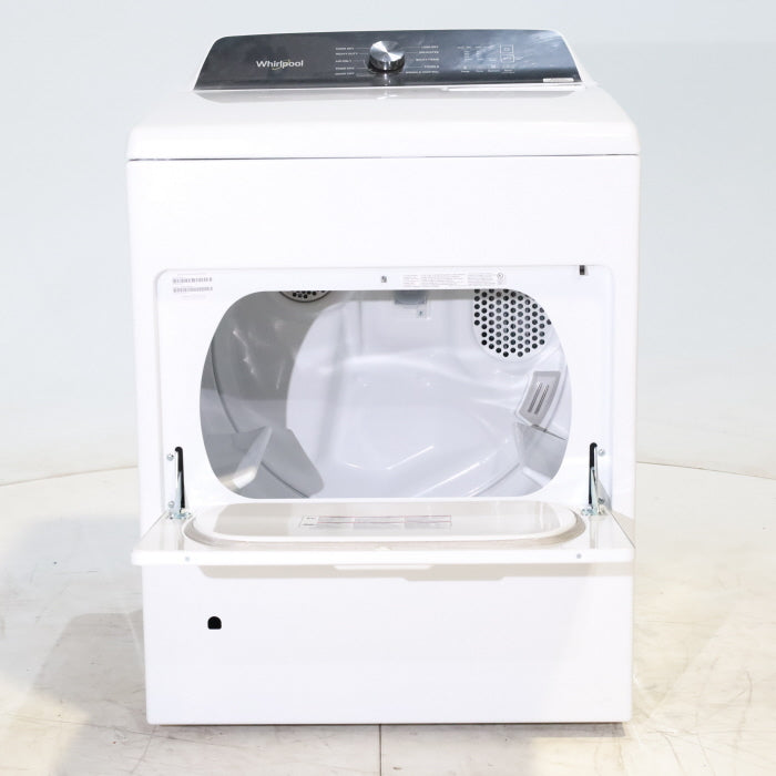 Pictures of Whirlpool 7.0 Cu. Ft. Gas Moisture Sensing Dryer with Hamper Door - Scratch and Dent - Minor - Neu Appliance Outlet - Discount Appliance Outlet in Austin, Tx