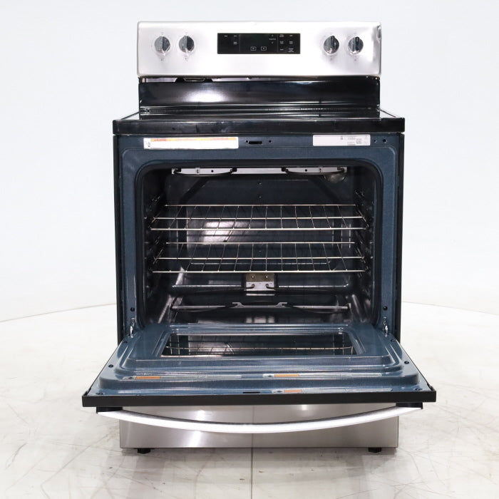 Pictures of Whirlpool Stainless Steel 5.3 cu ft Electric Range with 4 Radiant Elements and a Dual Element - Certified Refurbished - Neu Appliance Outlet - Discount Appliance Outlet in Austin, Tx