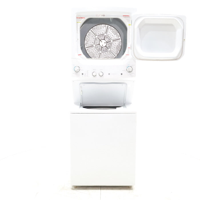 Pictures of GE 3.2 cu. ft. Washer and 5.9 cu. ft. Electric Dryer Laundry Center with Rotary- Electromagnetic Controls - Certified Refurbished - Neu Appliance Outlet - Discount Appliance Outlet in Austin, Tx
