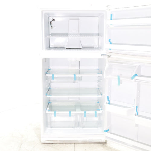 Pictures of White Kenmore 21 cu ft Top Freezer Refrigerator with Adjustable Shelving - Certified Refurbished - Neu Appliance Outlet - Discount Appliance Outlet in Austin, Tx