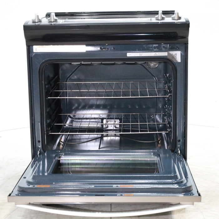 Slide in Stainless Steel 4.8 Cu. Ft. Whirlpool® Electric Range with Fr