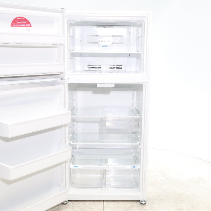 Pictures of 30 in. Width White Frigidaire 18.3 cu. ft. Top Freezer Refrigerator with EvenTemp Cooling System - Scratch & Dent - Minor - Neu Appliance Outlet - Discount Appliance Outlet in Austin, Tx