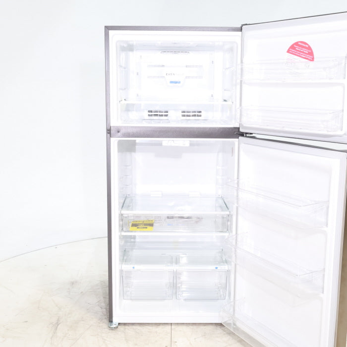 Pictures of 30" Wide Frigidaire Stainless Steel 20 cu ft Top Freezer Refrigerator with EvenTemp™ Cooling System - Scratch & Dent - Minor - Neu Appliance Outlet - Discount Appliance Outlet in Austin, Tx