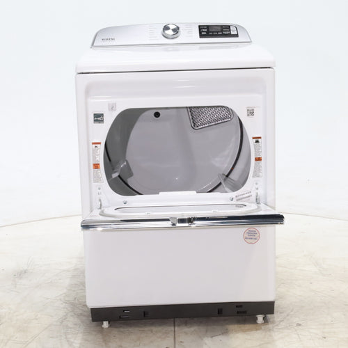 Pictures of ENERGY STAR Maytag Smart Capable 7.4 cu. ft. Electric Steam Dryer with Extra Power Button - Scratch & Dent - Minor - Neu Appliance Outlet - Discount Appliance Outlet in Austin, Tx