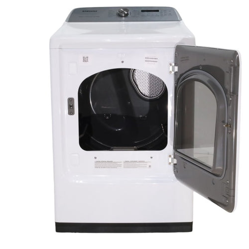 Pictures of Samsung 7.4 cu. ft. Smart Electric Dryer with Steam Sanitize+ in White - Scratch & Dent - Minor - Neu Appliance Outlet - Discount Appliance Outlet in Austin, Tx