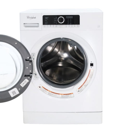 Pictures of 24 inch Wide Compact Whirlpool Front load 1.9 cu ft Capacity ENERGY STAR Washing Machine with Tailored Fabric Care an Tumble Fresh Option - Scratch & Dent - Minor - Neu Appliance Outlet - Discount Appliance Outlet in Austin, Tx