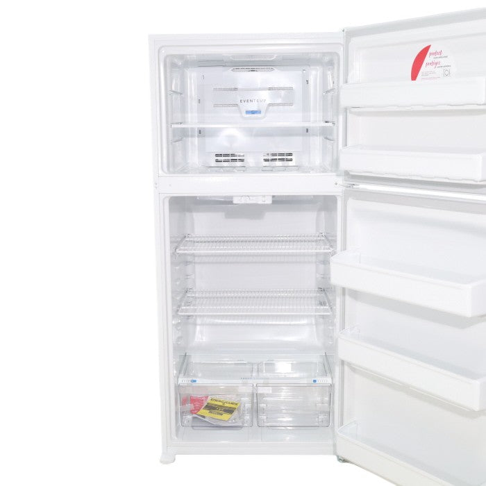 Pictures of White Frigidaire 18.3 cu. ft. Top Freezer Refrigerator with Garage-Ready Design - Scratch & Dent - Minor - Neu Appliance Outlet - Discount Appliance Outlet in Austin, Tx