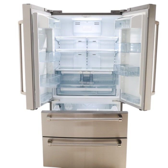 Pictures of Thor Kitchen Professional Counter Depth 36" 4 Door Refrigerator with Ice Maker - Certified Refurbished - Neu Appliance Outlet - Discount Appliance Outlet in Austin, Tx