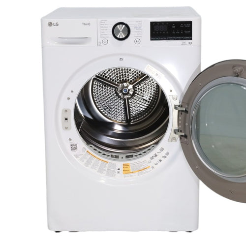 Pictures of 24" Wide LG 4.2 cu.ft. Smart wi-fi Enabled Compact Front Load Dryer with Dual Inverter HeatPump™ Technology - Scratch & Dent - Minor - Neu Appliance Outlet - Discount Appliance Outlet in Austin, Tx