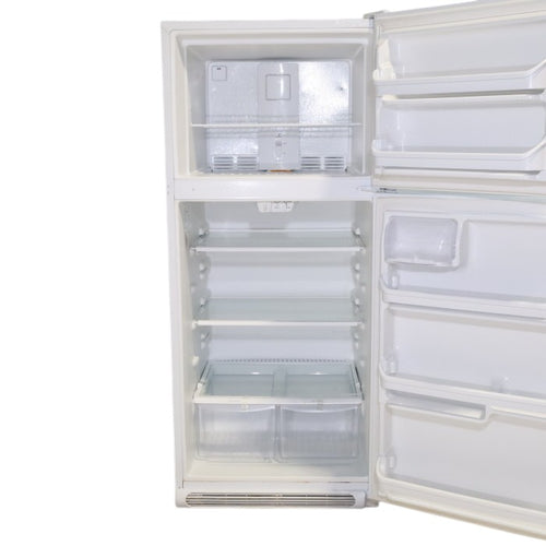 Pictures of 30 in. Wide White Frigidaire 20.4 cu. ft. Top Freezer Refrigerator with Reversible Doors - Certified Refurbished - Neu Appliance Outlet - Discount Appliance Outlet in Austin, Tx