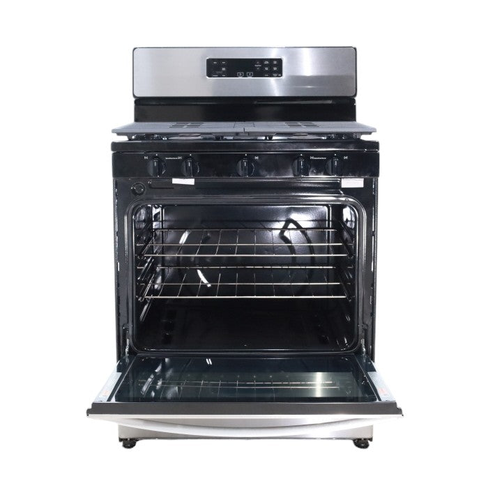 Pictures of Whirlpool Stainless Steel 30" 5.1 Cu. Ft. Freestanding Gas Range with Edge to Edge Cooktop - Scratch & Dent - Minor - Neu Appliance Outlet - Discount Appliance Outlet in Austin, Tx