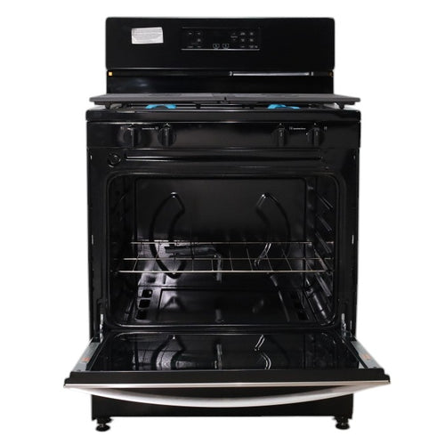 Pictures of Whirlpool Black 5.1 Cu. Ft. Freestanding Gas Range with Broiler Drawer and Frozen Bake Technology - Scratch & Dent - Minor - Neu Appliance Outlet - Discount Appliance Outlet in Austin, Tx