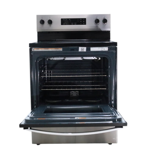 Pictures of Whirlpool 30 in. 4 Burner Element Freestanding Electric Range in Stainless Steel with Thermal - Scratch & Dent - Minor - Neu Appliance Outlet - Discount Appliance Outlet in Austin, Tx