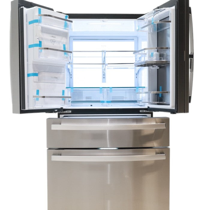 Pictures of GE Profile™ ENERGY STAR® 27.9 Cu. Ft. Smart Fingerprint Resistant 4-Door French-Door Refrigerator with Door In Door and Hands Free Auto Fill - Open Box - Neu Appliance Outlet - Discount Appliance Outlet in Austin, Tx