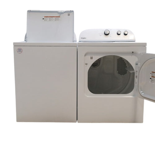 Pictures of HE Whirlpool 3.5 cu. ft. Top Load Washing Machine with Deep Water Wash and 7 cu. ft. Electric Dryer with AutoDry- Open Box - Neu Appliance Outlet - Discount Appliance Outlet in Austin, Tx