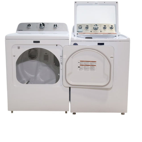 Pictures of Maytag Top Load 4.7 cu. ft. Agitator Washer with Extra Power and Deep Fill Option and Electric Wrinkle Prevent 7.0 cu. ft Dryer with End of Cycle Signal - Open Box - Neu Appliance Outlet - Discount Appliance Outlet in Austin, Tx