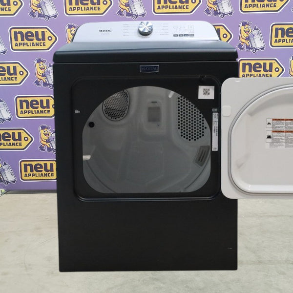 Maytag Volcano Black Pet Pro 7.0 cu. ft. Electric Dryer with XL lint trap and Steam - Open Box