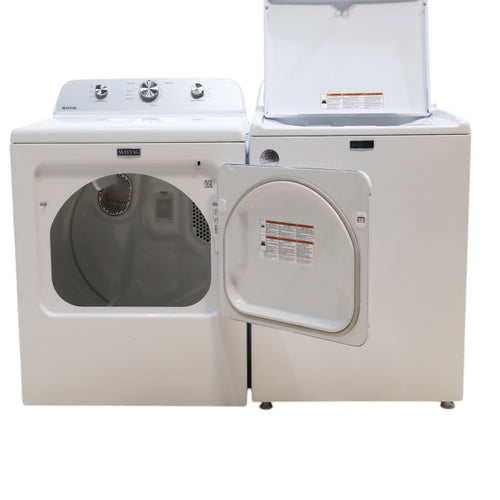 Pictures of Maytag 4.5 cu. ft. Top Load Washer with Power Agitator and 7.0 cu. ft. Electric Dryer with Reversible Door - Open Box - Neu Appliance Outlet - Discount Appliance Outlet in Austin, Tx