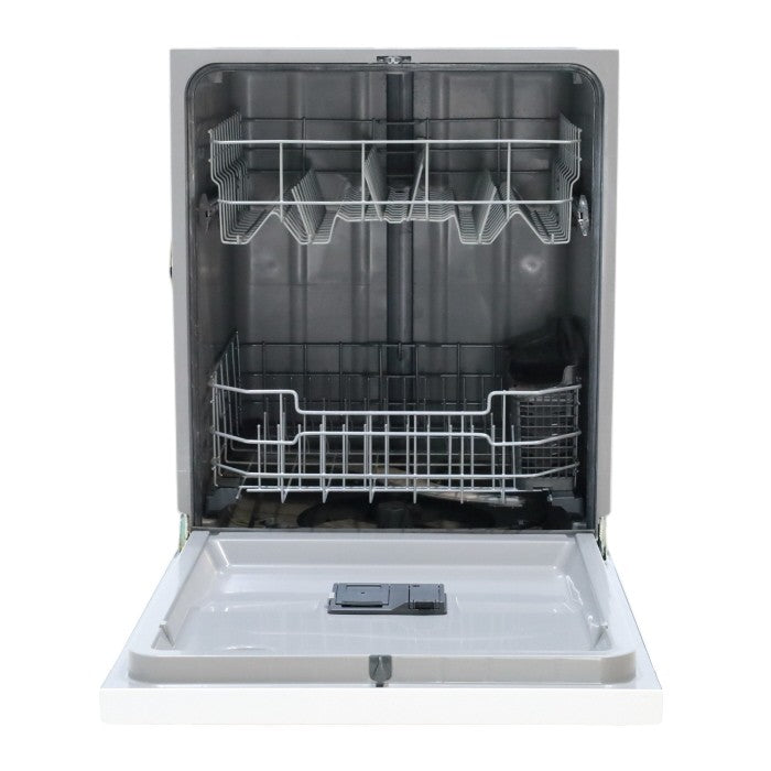 Pictures of GE® White ENERGY STAR® Dishwasher with Front Controls and Dry Boost - Open Box - Neu Appliance Outlet - Discount Appliance Outlet in Austin, Tx