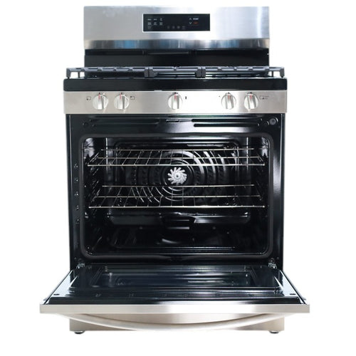 Frigidaire Stainless Steel 30" Gas Range with Air Fry and Five Burner Cooktop - Scratch & Dent - Minor