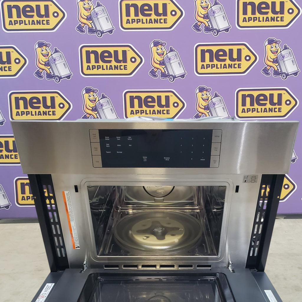 Pictures of Bosch 500 Series Built-In Microwave Oven 30" Stainless Steel with Flush Installation and Sensor Detection - Scratch & Dent - Minor - Neu Appliance Outlet - Discount Appliance Outlet in Austin, Tx