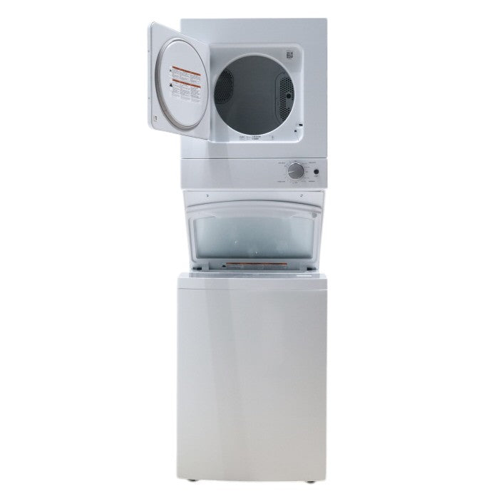 Pictures of Whirlpool 1.6 cu.ft Electric Stacked Laundry Center with 6 Wash Cycles, Impeller Washer and AutoDry™ WET4024HW - Open Box - Neu Appliance Outlet - Discount Appliance Outlet in Austin, Tx