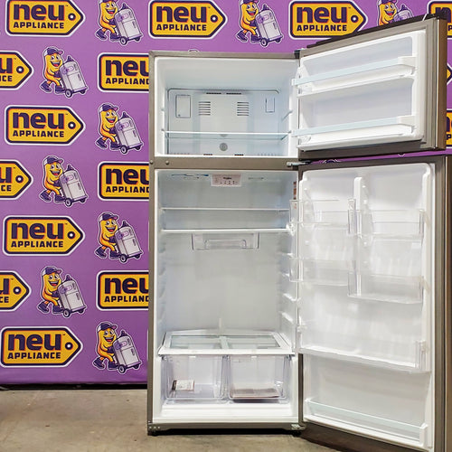 Whirlpool 18 Cu. Ft. 28" Wide Refrigerator in Stainless Steel 24SD48 - WRT518SZFM - Scratch & Dent (Minor)