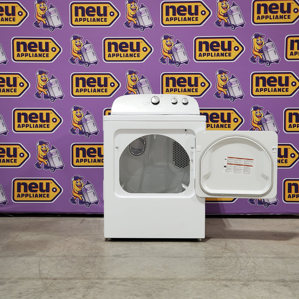 Pictures of Whirlpool Top Load 3.5 Cu. Ft. Washer with Deep Water Wash Option WTW4816FW - Scratch & Dent (Minor) and Whirlpool Vented 7.0 Cu. Ft. Electric Dryer 16130 - WED4815EW - Scratch & Dent (Minor) - Neu Appliance Outlet - Discount Appliance Outlet in Austin, Tx