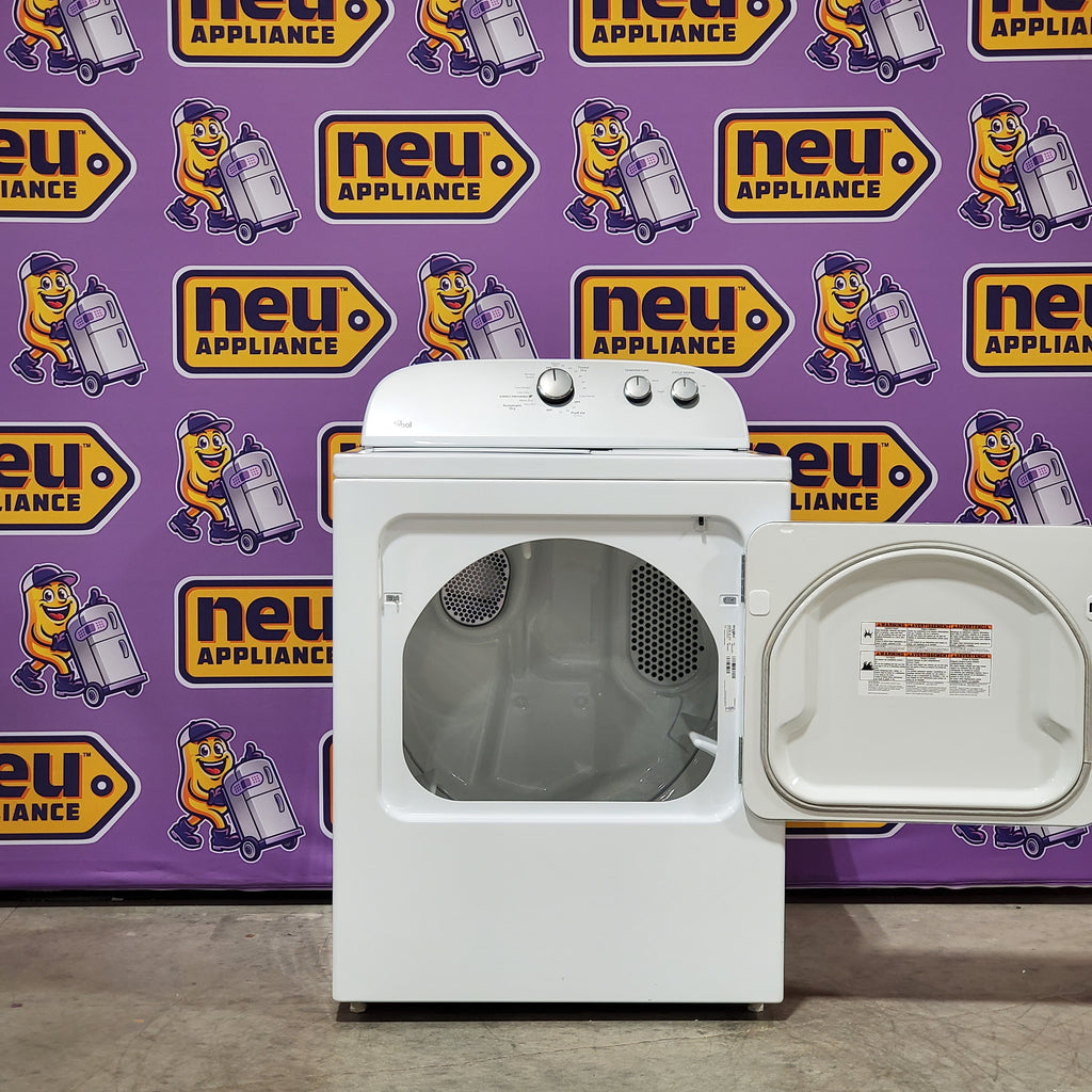 Pictures of Whirlpool White Electric Extra Large 7.0 Cu. Ft. Dryer with Wrinkle Shield 6SD87 - WED4815EW - Open Box - Neu Appliance Outlet - Discount Appliance Outlet in Austin, Tx