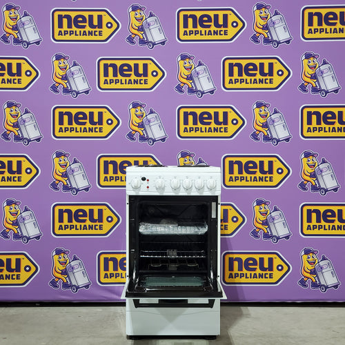 Pictures of Avanti Avanti 20-in 4 burners 2.1-cu ft Freestanding Electric Range in White 5SD174 - ERU200P0W - Scratch & Dent (Minor) - Neu Appliance Outlet - Discount Appliance Outlet in Austin, Tx