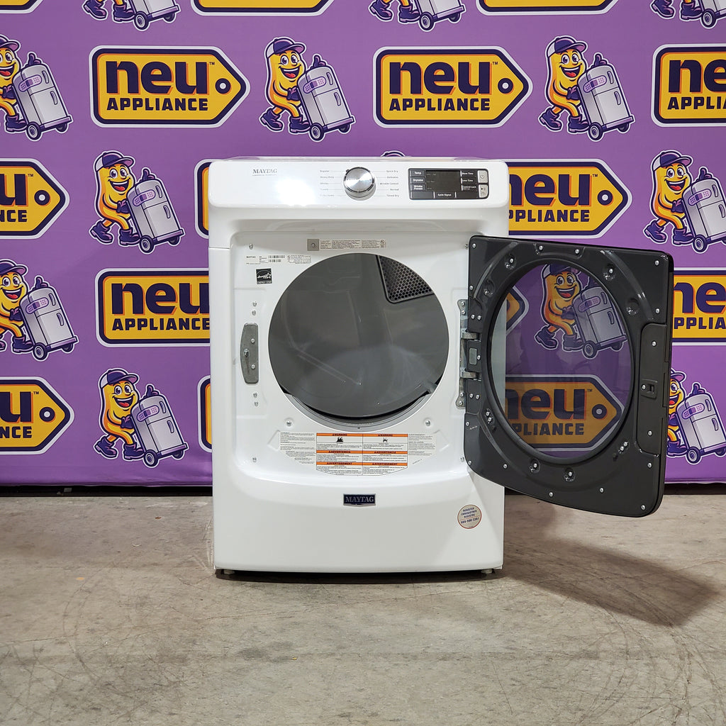 Pictures of Maytag 7.3 cu. ft. Front Load Gas Dryer with Extra Power and Quick Dry Cycle 26SD015 - MGD5630HW - Open Box - Neu Appliance Outlet - Discount Appliance Outlet in Austin, Tx