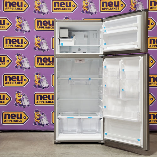 Pictures of Whirlpool 18 Cu. Ft. 28" Wide Refrigerator in Stainless Steel 22SD053 - WRT518SZFM - Open Box - Neu Appliance Outlet - Discount Appliance Outlet in Austin, Tx