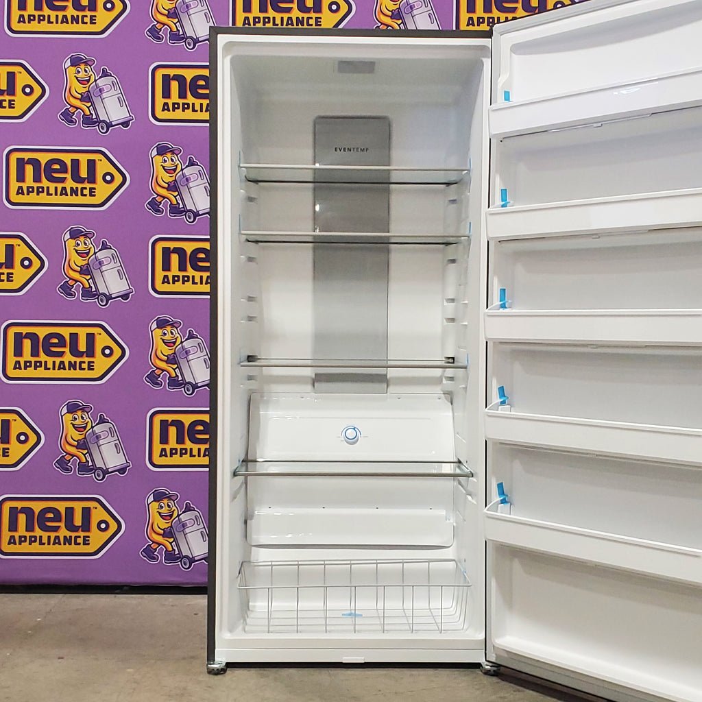 Pictures of Frigidaire 20 Cu. Ft. Garage Ready Upright Freezer in Carbon 3SD1019 - FRUF2020AN - Scratch & Dent (Moderate) - Neu Appliance Outlet - Discount Appliance Outlet in Austin, Tx