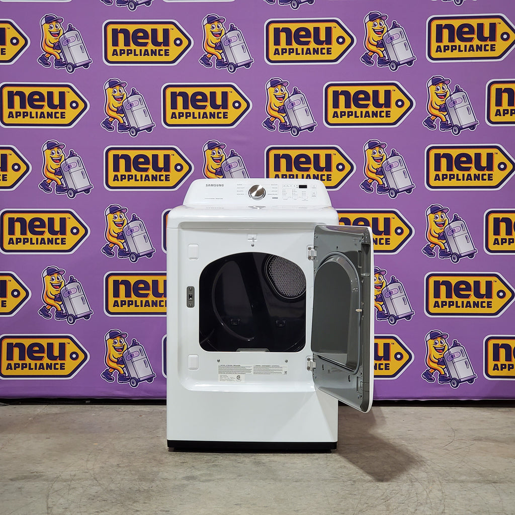 Pictures of Samsung 7.2 cu. ft. Electric Dryer with Sensor Dry in White - Neu Appliance Outlet - Discount Appliance Outlet in Austin, Tx