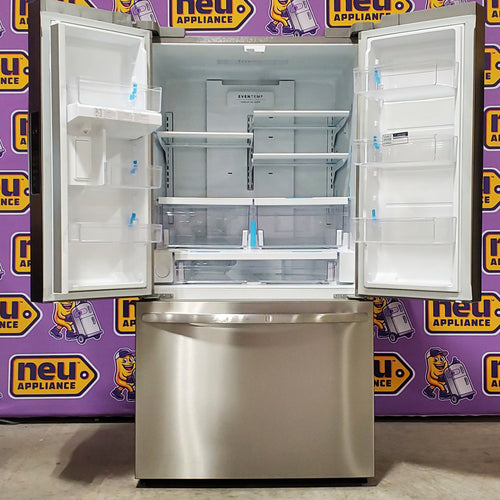 Pictures of Frigidaire 29 Cu. Ft. Standard-Depth French Door Refrigerator in Stainless Steel 3SD1067 - FRFN2813AF - Scratch & Dent (Moderate) - Neu Appliance Outlet - Discount Appliance Outlet in Austin, Tx