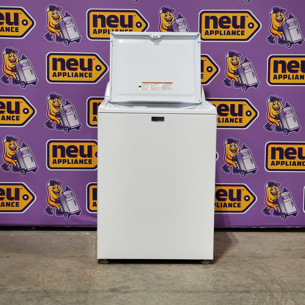 Pictures of Maytag Top Load 4.5 Cu. Ft. Washer with Deep Fill in White 24SD21 - MVW4505MW - Open Box - Neu Appliance Outlet - Discount Appliance Outlet in Austin, Tx